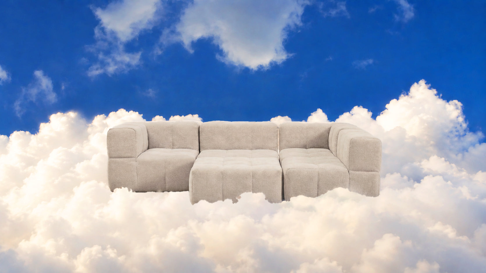 Cloud Sofa: Sand - 5-piece set