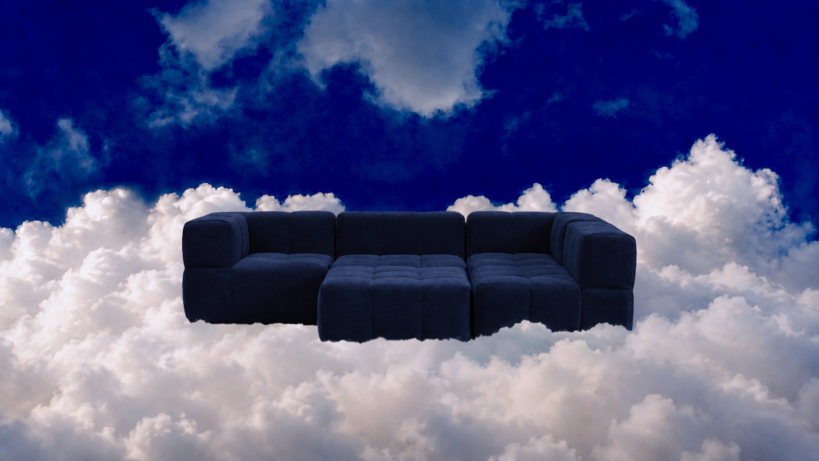 Cloud Sofa: Midnight Blue - 5-piece set