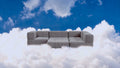 Cloud Sofa: Stone Grey - 5-piece set